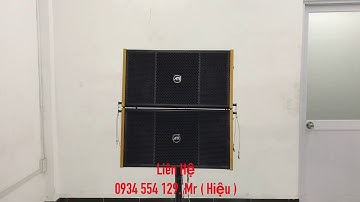 Test Line Array ATI chính hãng 3 tấc đơn Từ Trắng cực kỳ chất lượng. LH 0934554129