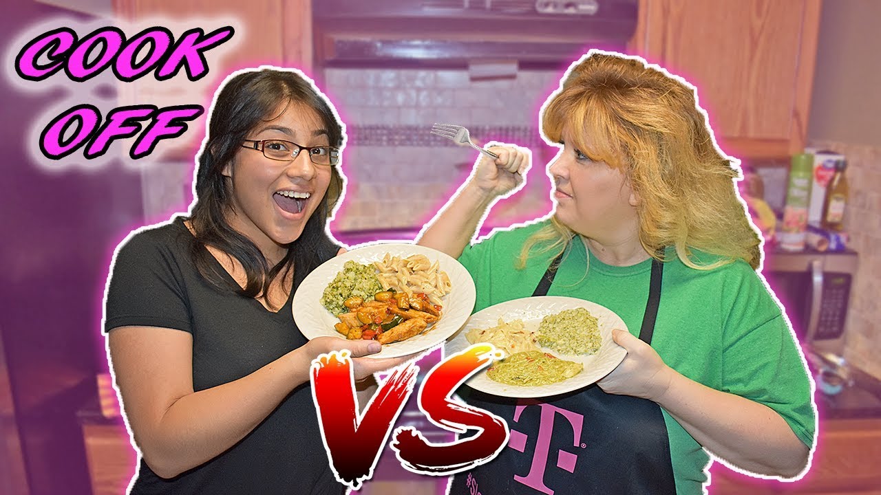 Mom Vs Girlfriend In The Kitchen | Cook Off **Gone Wrong**