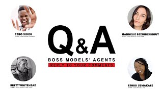 Boss Models’ Agents Reply to Popular Questions