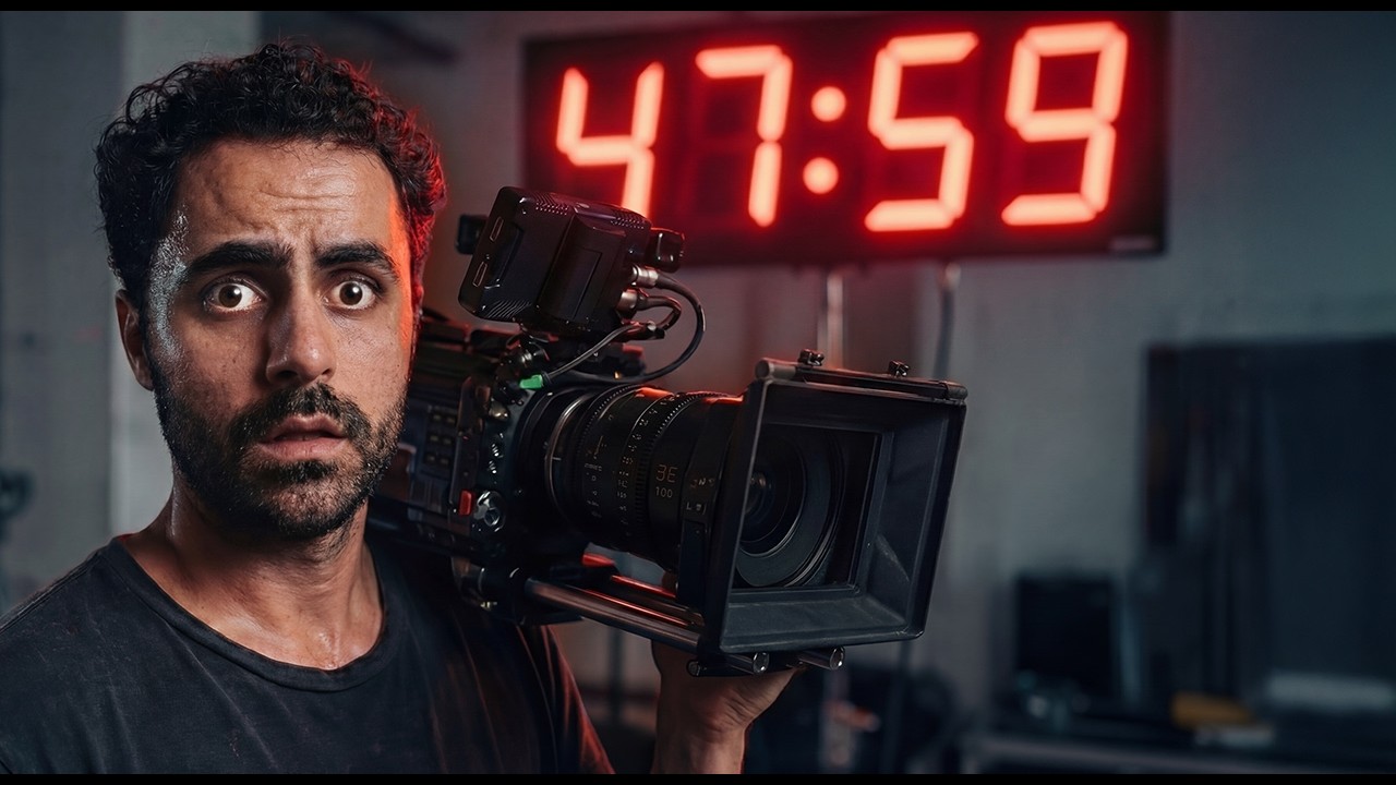 Fiz um filme em 48 horas com regras da Patroa...