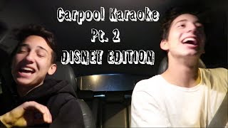 Carpool Karaoke Pt.2 *Disney Edition*