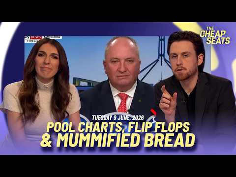 Trump's Vertical Pool, Barnaby's Flip Flop & A Mummy's Bread #CheapSeatsAU