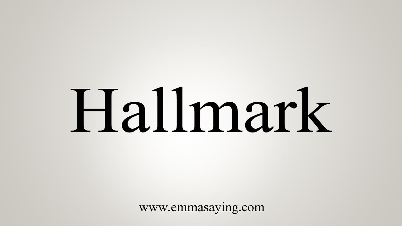 How To Say Hallmark YouTube