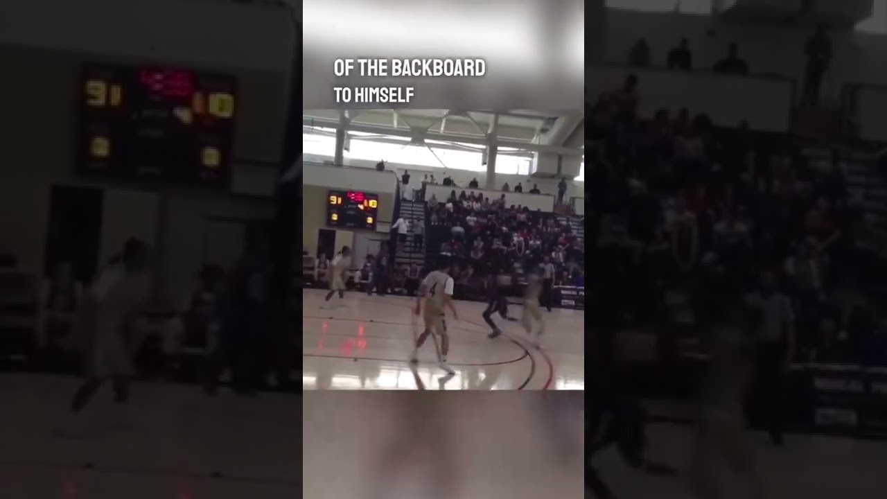 The greatest dunk ever in high school basketball ?