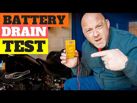 Motorcycle Battery Drain Test | Harley Davidson Parasitic Battery Drain