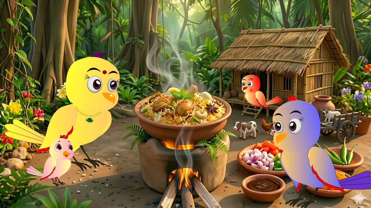 28-02-2026 |Chidiya Wala Cartoon |kuku rano aur jaduai matka| New Moral  stories| rano jungleBuddies