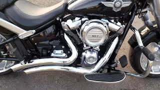 Harley Davidson Fat Boy 107 - Vance & Hines Big Radius