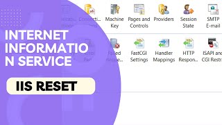 how to fix you iis | reset your iis | internet information service