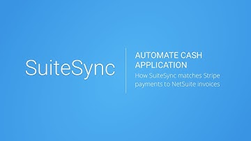 Automate Cash Application in NetSuite with Stripe