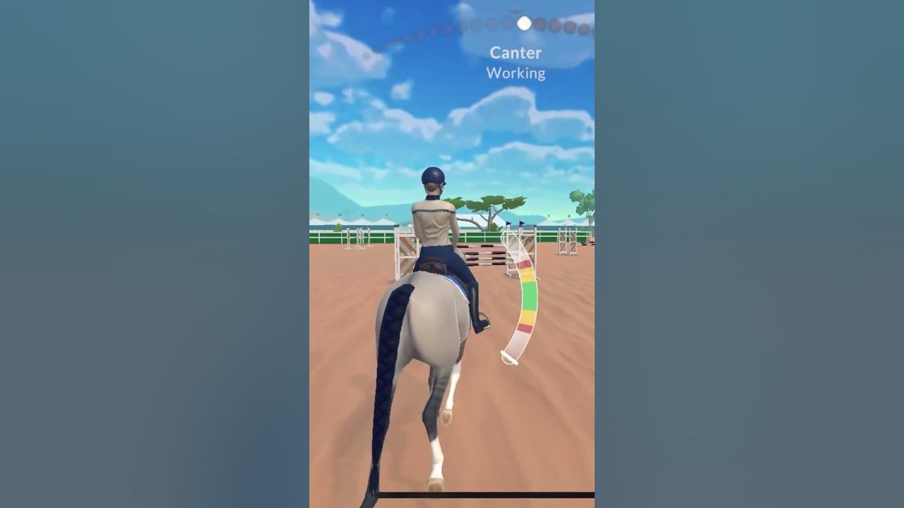 From 124 OVR to 320 OVR 😍 fypシ horse equestrian showjumping 