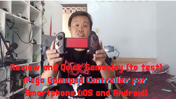 Review and Quick Gampeplay to test  iPega Gamepad Controller for Smartphone iOS and Android
