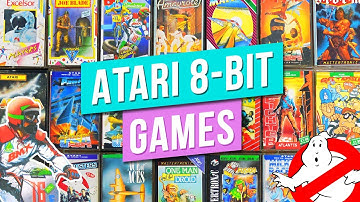 ATARI 8-BIT GAMES | Some Of The Best Atari 8-Bit Games I Had In The 80s  | Atari 65XE, 130XE, 800XL