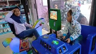 Kaka Bibah Sama Acung Faqih Main Mobil-Mobilan Sama Kuda Foni Pake Koin