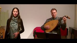 Video thumbnail of "Old English Ballad Tunes: Tessa Roos (voice) & Peter Croton (lute)"