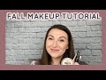 Fall Makeup Tutorial 2020