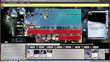 Android: Netrunner Victoria Andromeda vs Because We Built It w/Orange Devil