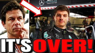 Mercedes COLLAPSING After Toto Wolff's Drops BOMBSHELL about Max Verstappen! | F1 News