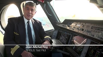 #A350 XWB - New Touch Screens Cockpit Displays THE FLIGHT VOICE CHANNEL