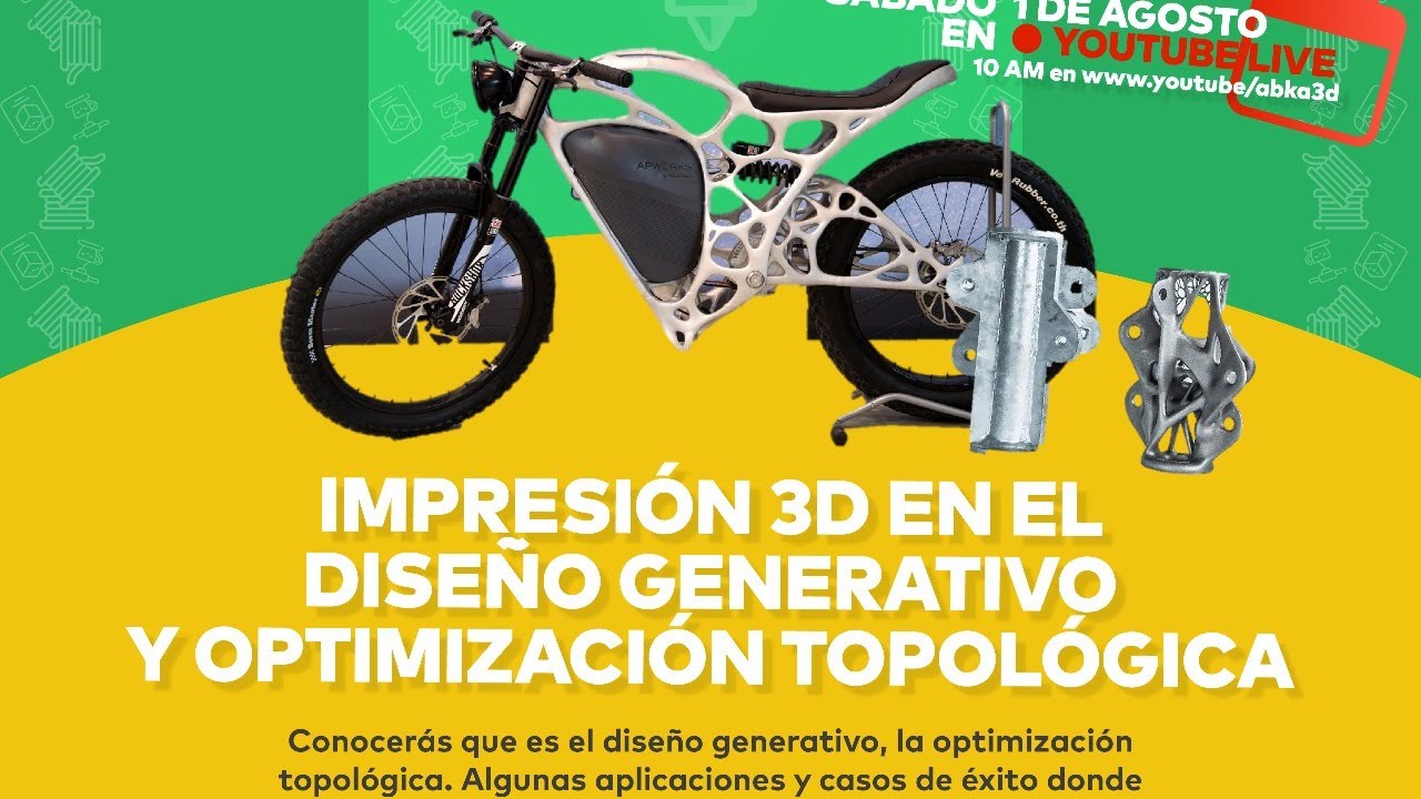 Impresión 3D EN EL DISEÑO GENERATIVO Y OPTIMIZACIÓN TOPOLÓGICA - YouTube