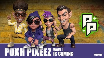 Poxh Pixeez Release on VeVe. Full Band and Music Drop