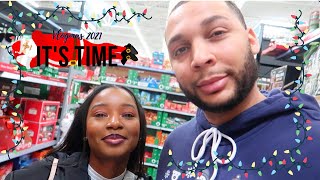 🎁Vlogmas Day 1🎁 | Christmas Decor Shopping \& Decorating 🎄