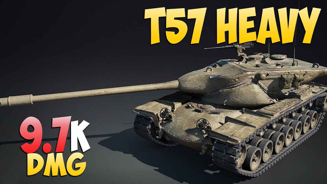 T57 Heavy - 5 Kills 9.7K DMG - Breakthrough! - World Of Tanks - YouTube