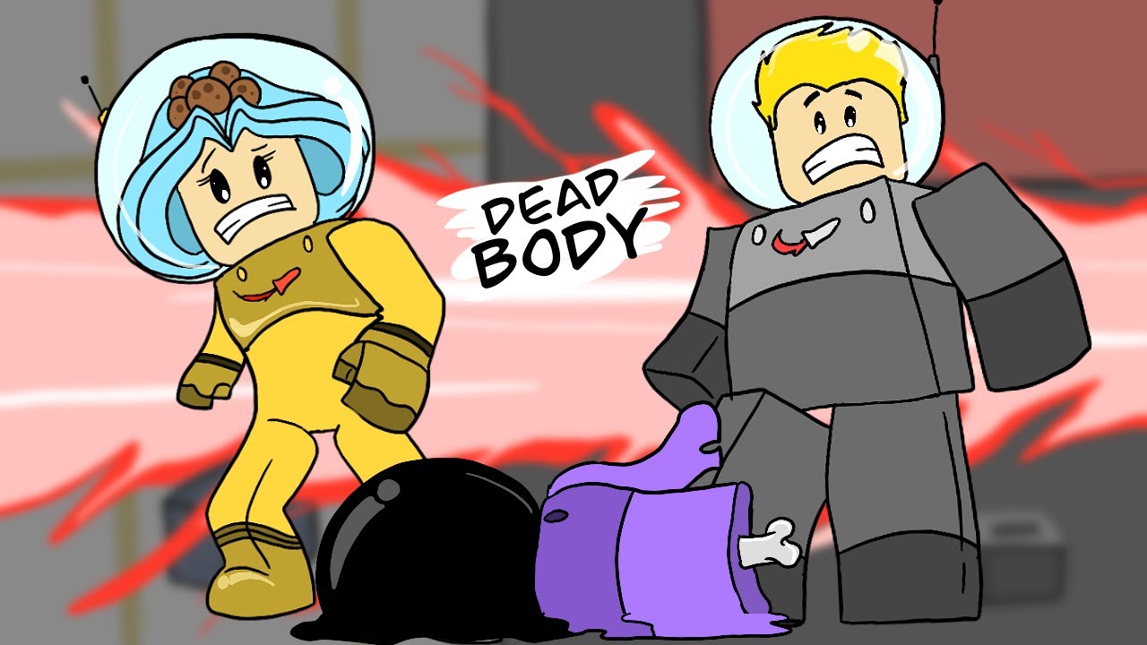 Among Us but It's Amongst Us / Gamer Chad and CookieSwirl play Roblox