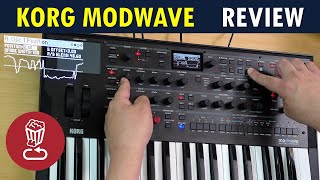 KORG MODWAVE Review // vs Wavestate // 70 presets // Full wavetable synthesis tutorial on modwave