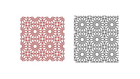 Jali Design | CorelDraw tutorial | Mashrabiya design # ZMS DESIGN HUB