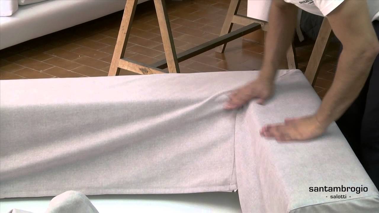 Come si sfodera e si rimette la fodera di un divano sofa ...