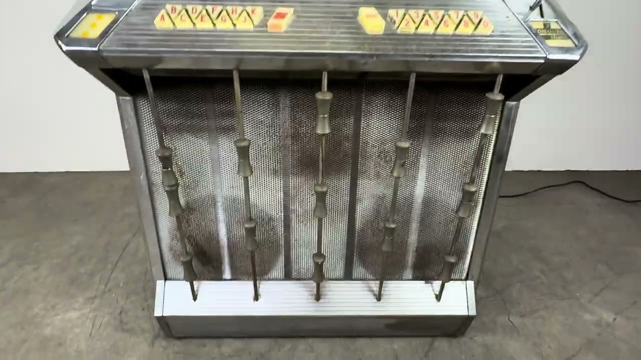 1961 Wurlitzer Model 2510 Jukebox - YouTube