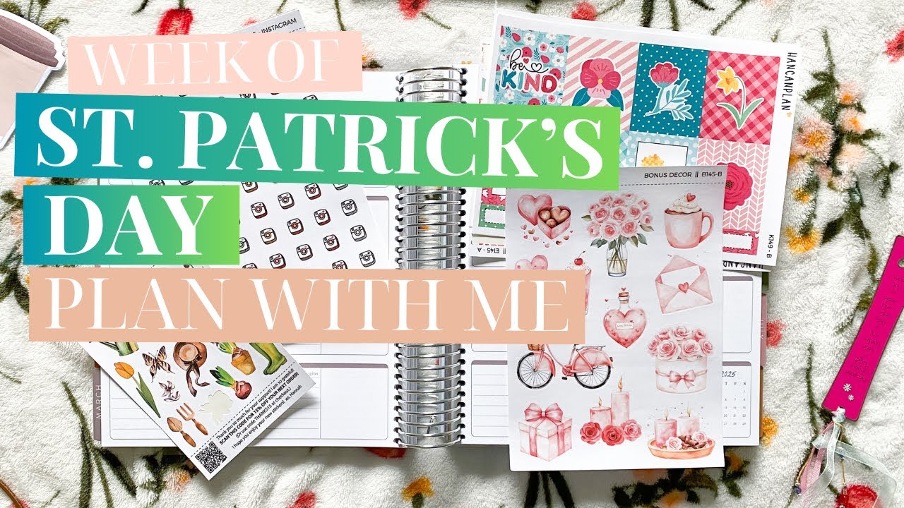 Plan With Me - St. Patrick’s Day Week