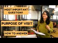 How to answer - PURPOSE OF VISIT | USA B1 Visa Interview questions For Indians 2020 | Shachi Mall