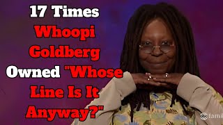 17 Times Whoopi Goldberg Owned Whose Line Is It Anyway?