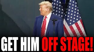 OH F***: Crowd Goes DEAD SILENT as Trump Suffers COGNITIVE EVENT On Stage!