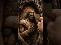 Epic Wood Carving Transformation – Cyborg Pirate Inspired Fan Art #WoodCarving#AnimeInspired