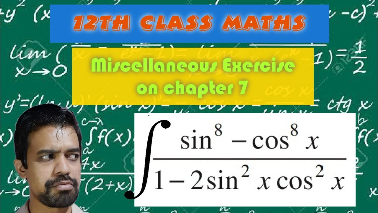 12th Class Maths Miscellaneaous Exercise On Chapter 7 Problem 9 To ...