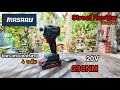 Street Reviewลองของ ไขควงกระแทกไร้สาย Masaru รุ่นล่าสุด SCDI-155 20V 230NM แบบเจาะลึก…