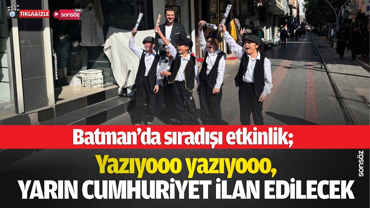Batman&rsquo;da sıradışı etkinlik