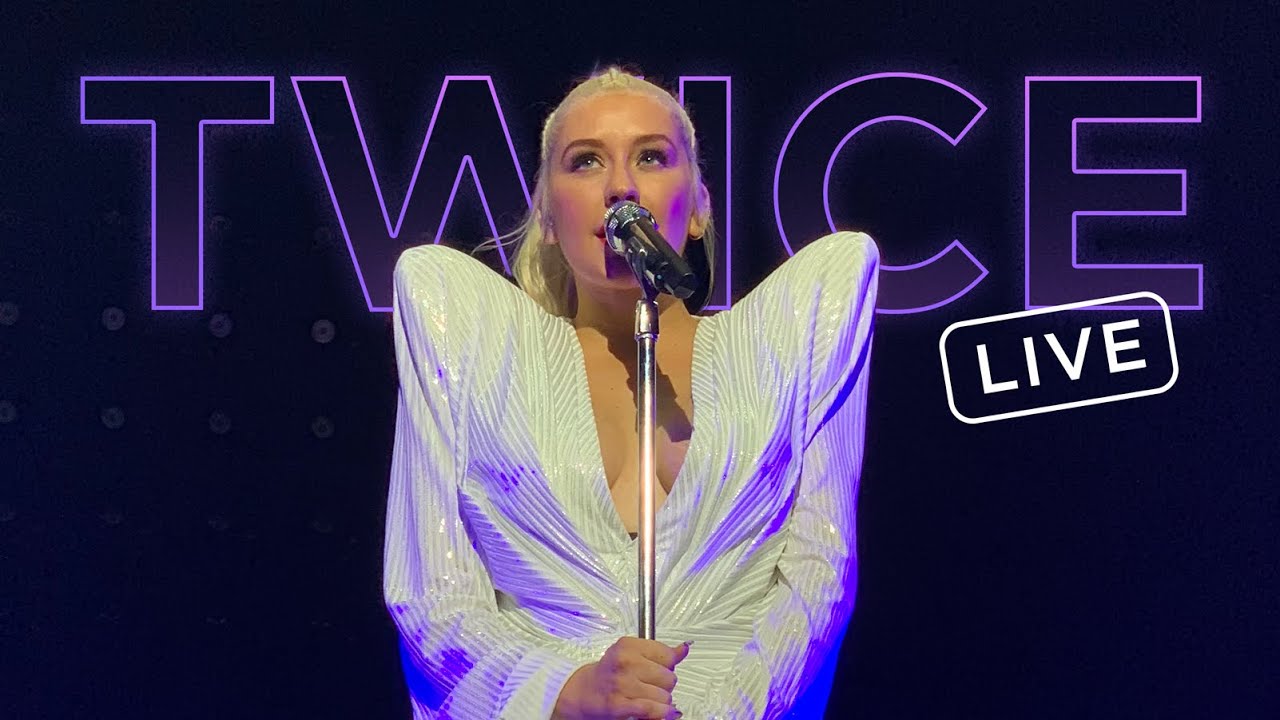 Christina Aguilera - TWICE - FRONT ROW HD