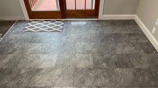 Installing vinyl tile floor- part 2 of kitchen remodel Series￼ by Cropley_Adventure 266 views 1 year ago 23 minutes