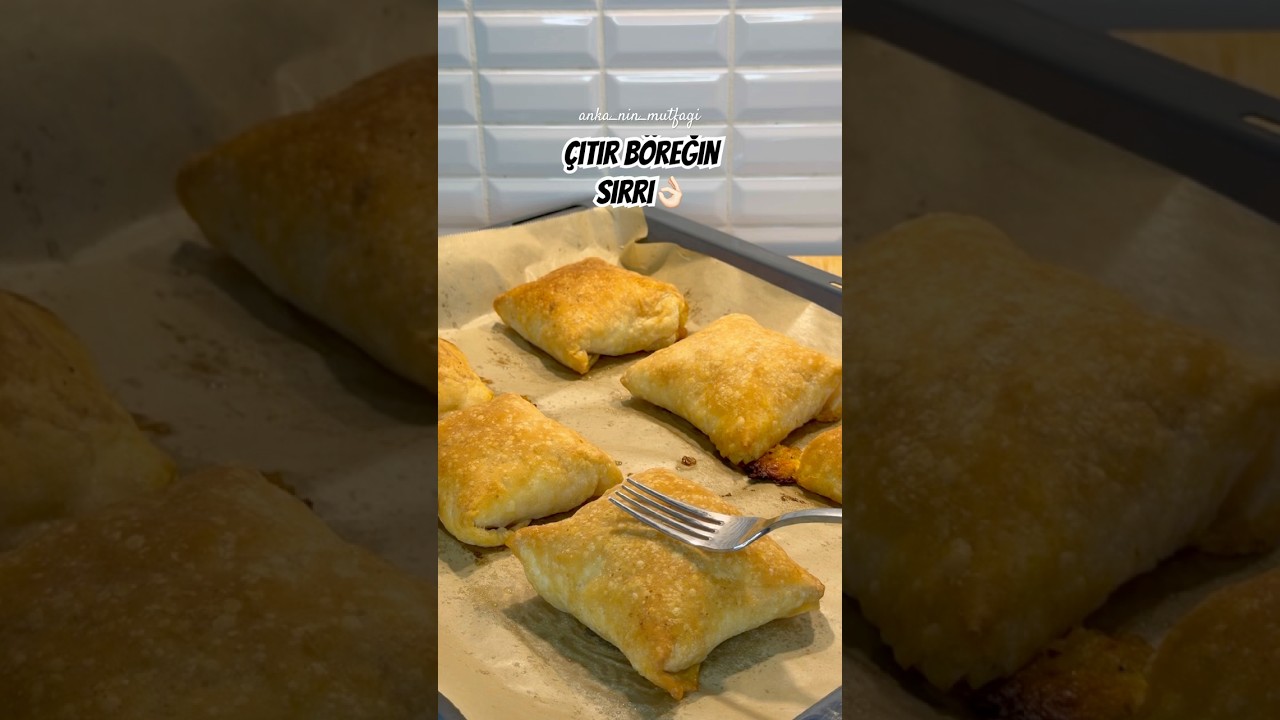 Çıtır böreğin sırrı👌🏻 #pratiktarifler #borekler #tarif #yemektarifleri #food #börek