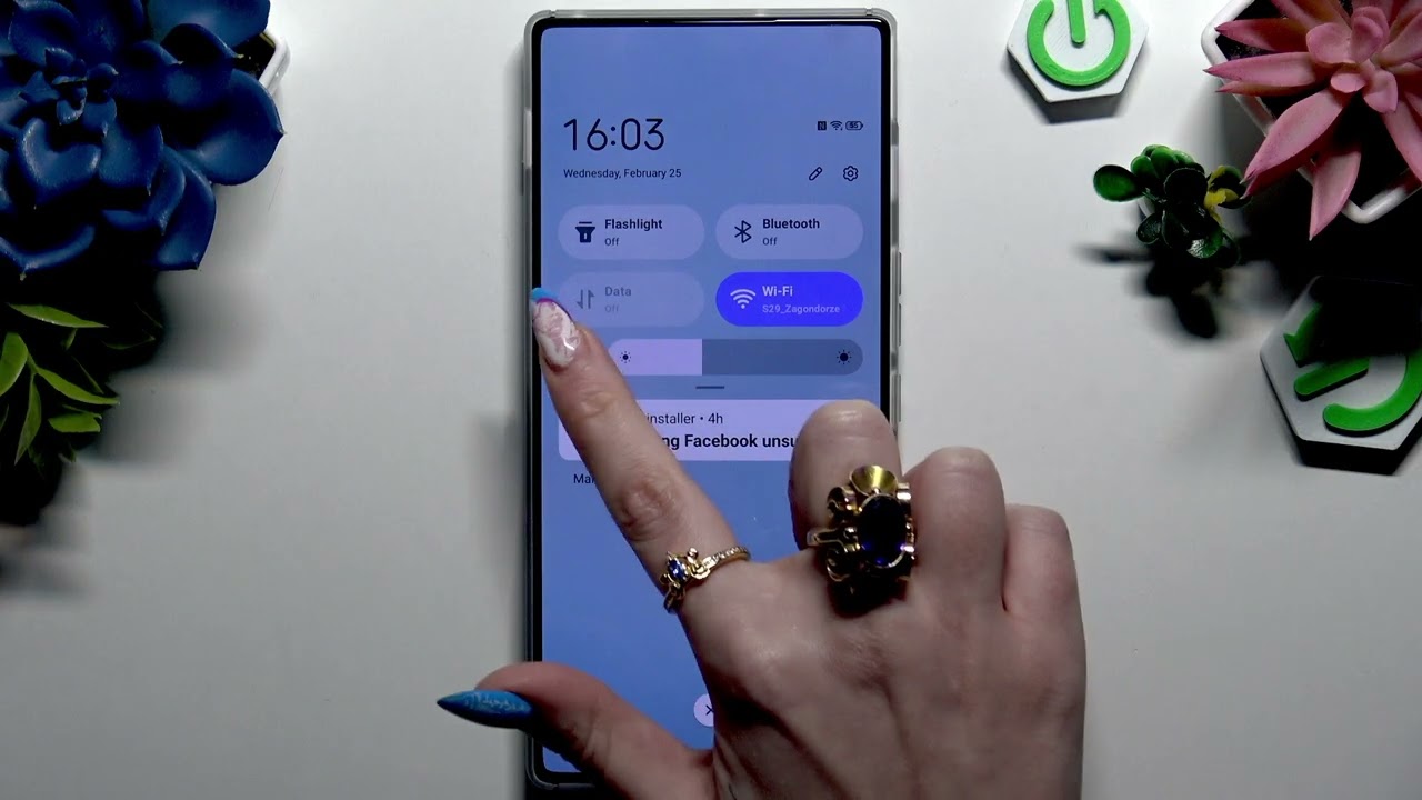 ZTE Nubia RedMagic 11 Air – How to Turn On or Off Auto Brightness