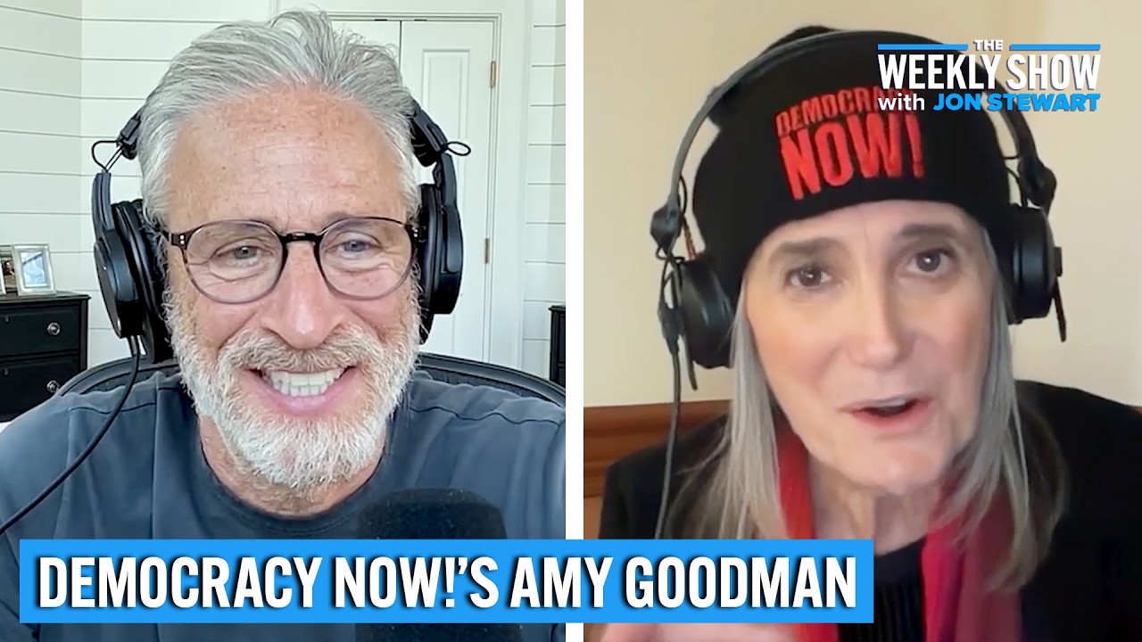 ⁣Media For Truth, Not Profit w/ Democracy Now!’s Amy Goodman | The Weekly Show with Jon Stewart