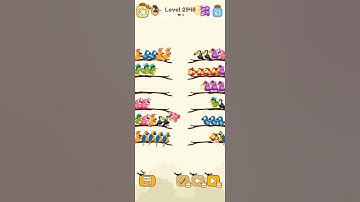 Bird sort puzzle game level 2948 #games #gameplay #birdsortpuzzle #puzzle