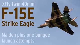 XFly F-15E maiden plus one 9th April 2026