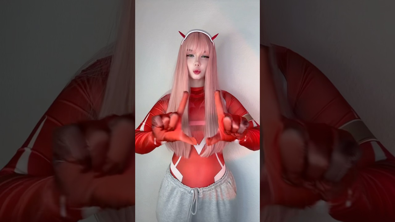 💗💗💗 #cosplay #zerotwo #002 #darlinginthefranxx #02 #dance #anime #tiktok #shorts