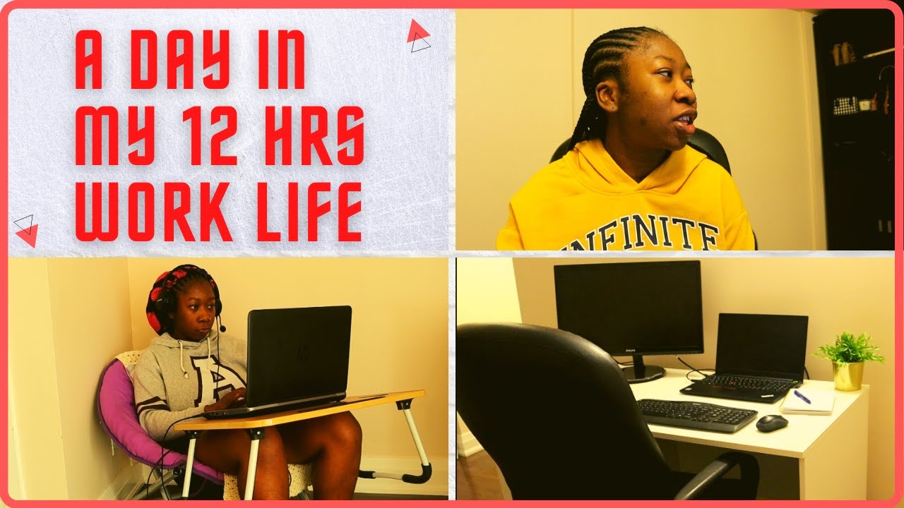 A Day in My 12 Hours of Work Life Come Work From Home With Me YouTube