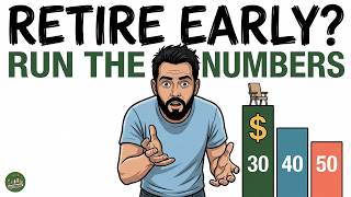 The Real Cost of Retiring Early at 30 vs 40 vs 50
