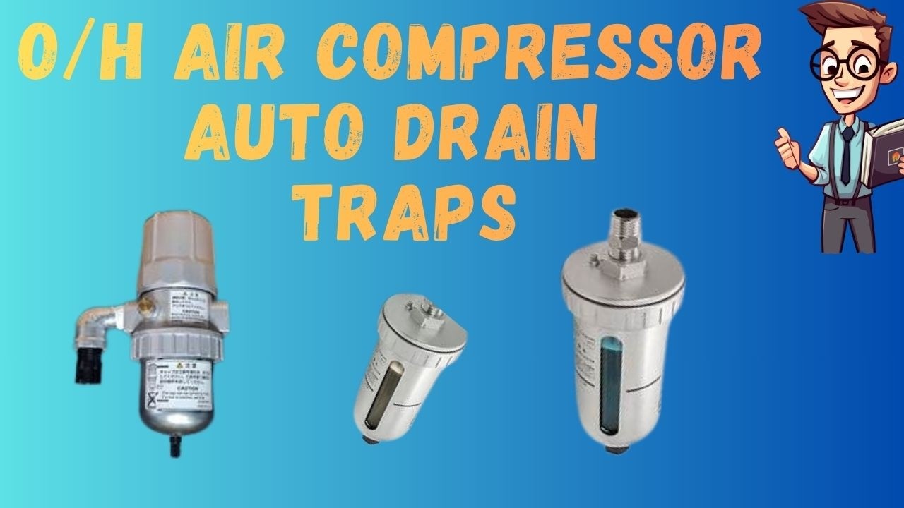 Overhaul of Air Compressor Automatic Drain Traps - YouTube